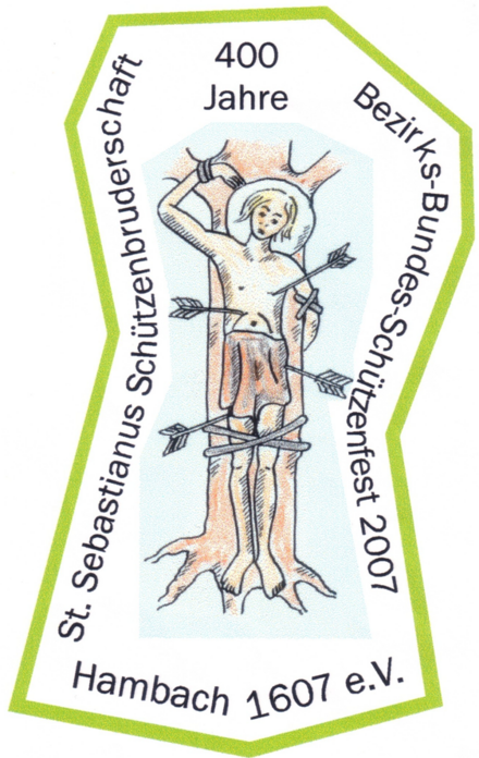Logo der St. Sebastianus Schützenbruderschaft Hambach 1607 e.V.